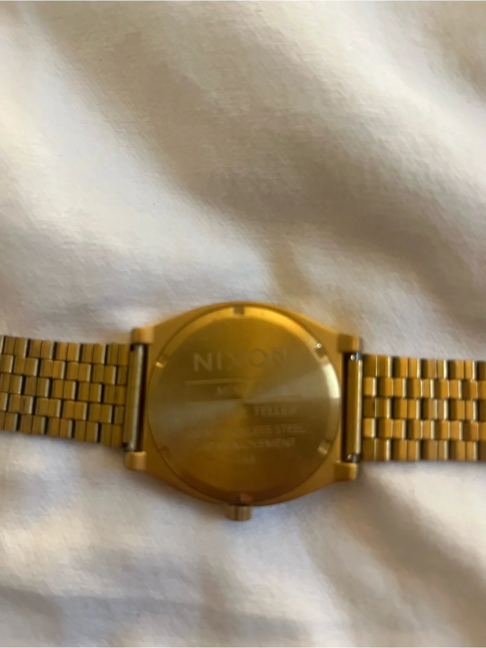 Gold Women’s Nixon Watch